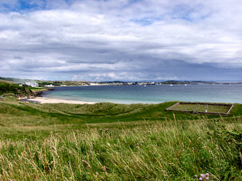Picture of a view over a bay, Kilnaughton Bay on Islay