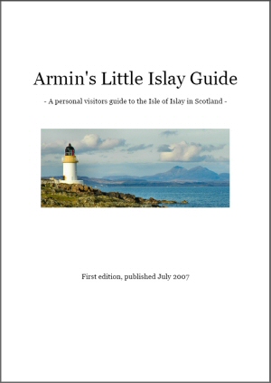 Screenshot of the cover of 'Armin's Little Islay Guide'