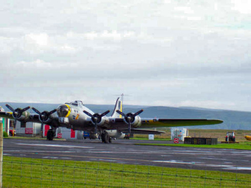 Picture of the Liberty Belle Boeing B17