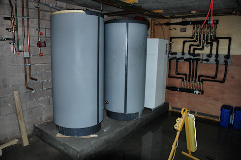 Picture of a geo thermal heating system
