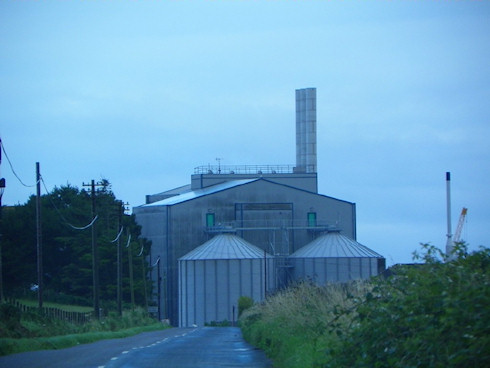 Picture of the Port Ellen Maltings from the north