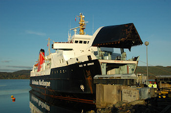 Picture of the Calmac ferry Isle of Arran