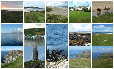 Just a teaser to get you interested. Follow the links for the real thing. Screenshot of a flickr set with pictures from Islay, Jura and Colonsay