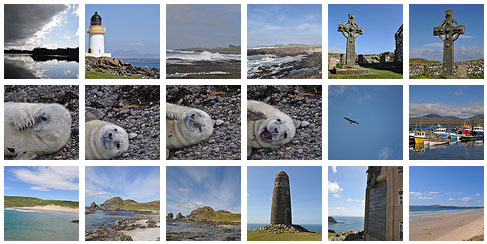 Screenshot of thumbnails from a flickr picture gallery