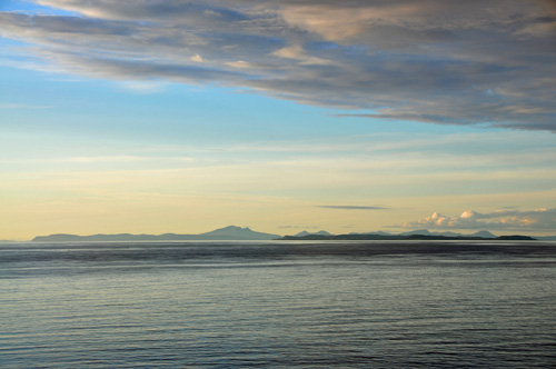 Picture of two islands seen from another island