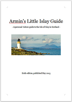 Cover of the sixth edition of Armin's Little Islay Guide