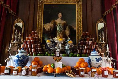 Picture of a lot of marmalade at a competition display